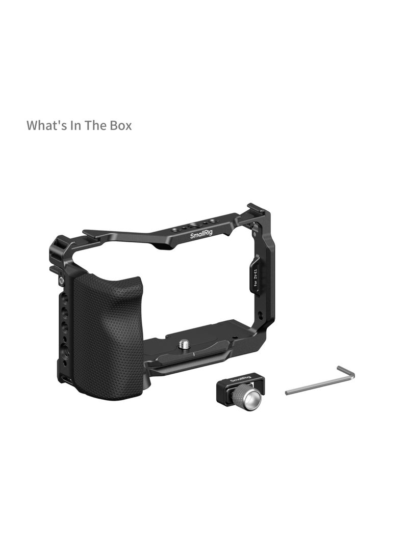SmallRig 4257B Cage Kit for Sony ZV‑E1 – Full Camera Cage with Silicone Grip, HDMI Cable Clamp and Arca‑Swiss Baseplate - Image 3